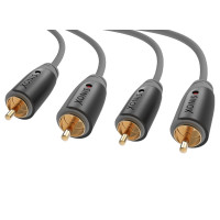 Produktbild för Sinox Plus+ Stereo RCA Cable - ljudkabel - 10 m