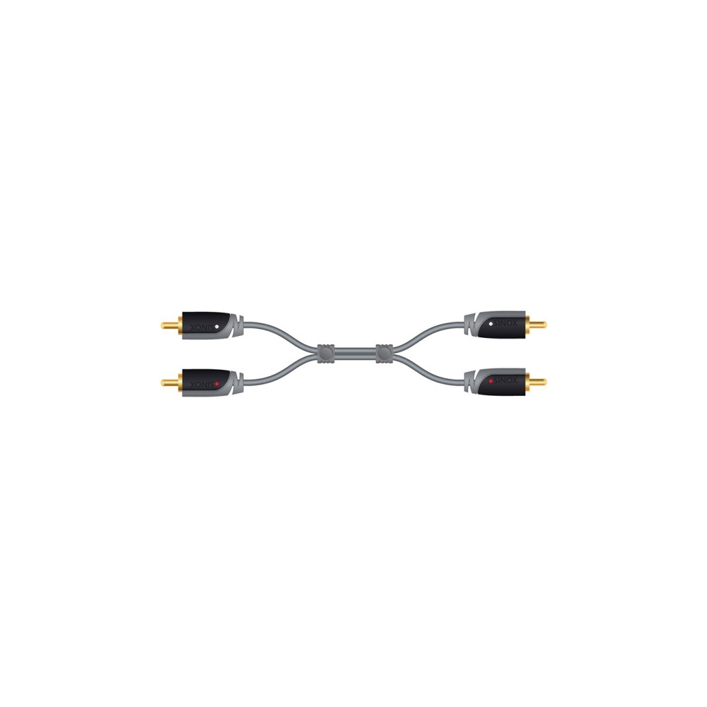 Produktbild för Sinox Plus+ Stereo RCA Cable - ljudkabel - 10 m
