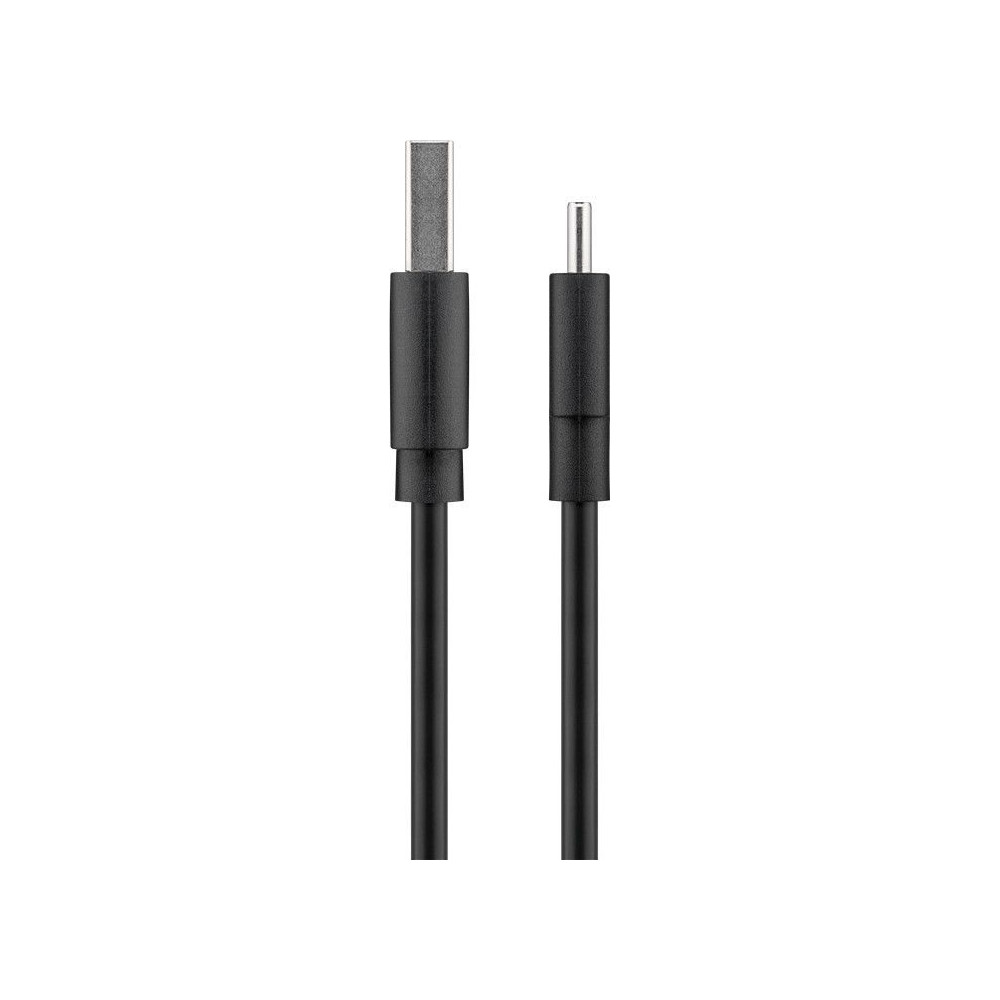 Produktbild för Goobay 59118, 0,5 m, USB A, USB C, USB 2.0, 0,48 Gbit/s, Sva...