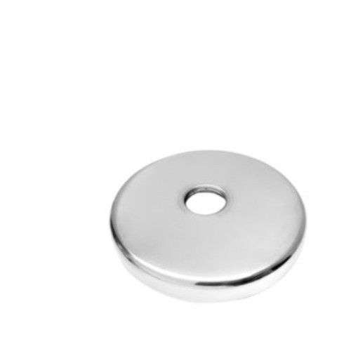 DANSK RENDEJERN ApS Rosett 1/2" rörgänga Ø 100 för kopplingsdosa blank. rostfrit...