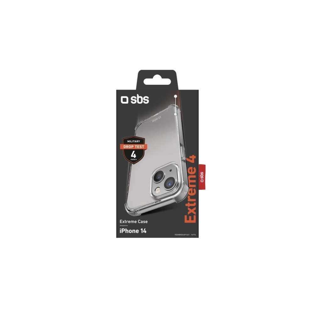 Produktbild för SBS Extreme X4, Mobilskal, Apple, iPhone 14, 15,5 cm (6.1"),...