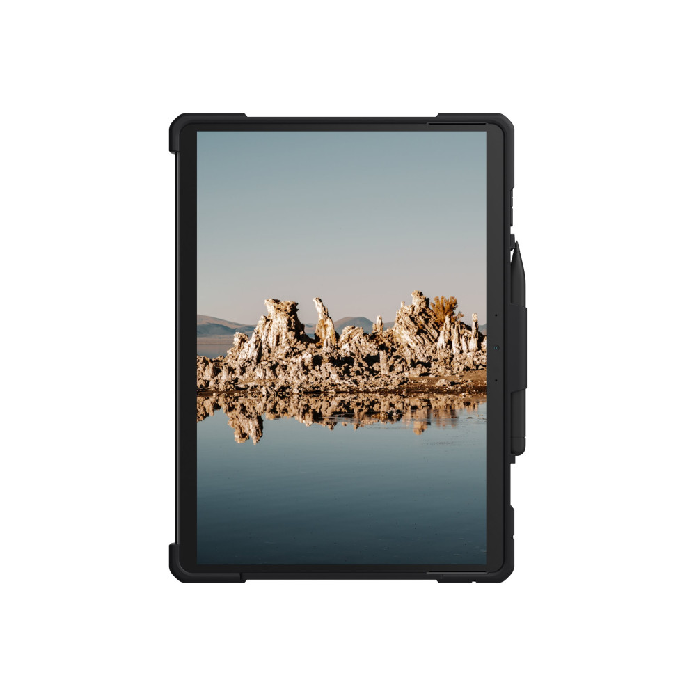 Produktbild för UAG Rugged Case for Surface Pro 9 Metropolis SE (Antimicrobial) - Black - Bulk Poly Bag - baksidesskydd för surfplatta