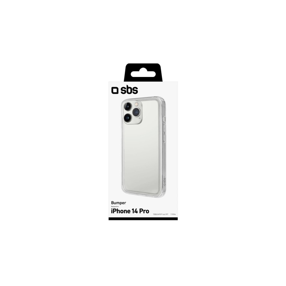 Produktbild för SBS TEBUMPIP1461PT, Mobilskal, Apple, iPhone 14 Pro, 15,5 cm...