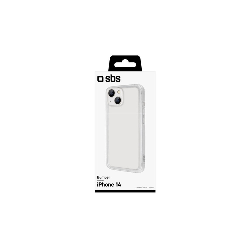 Produktbild för SBS TEBUMPIP1461T, Mobilskal, Apple, iPhone 14, 15,5 cm (6.1...