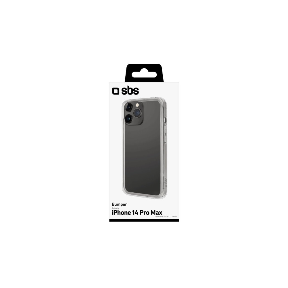 Produktbild för SBS Bumper, Mobilskal, Apple, iPhone 14 Pro Max, 17 cm (6.7"...