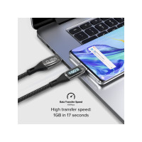 Produktbild för SBS TECABLETCCLED100WK, 1 m, USB C, USB C, 0,48 Gbit/s, Svar...