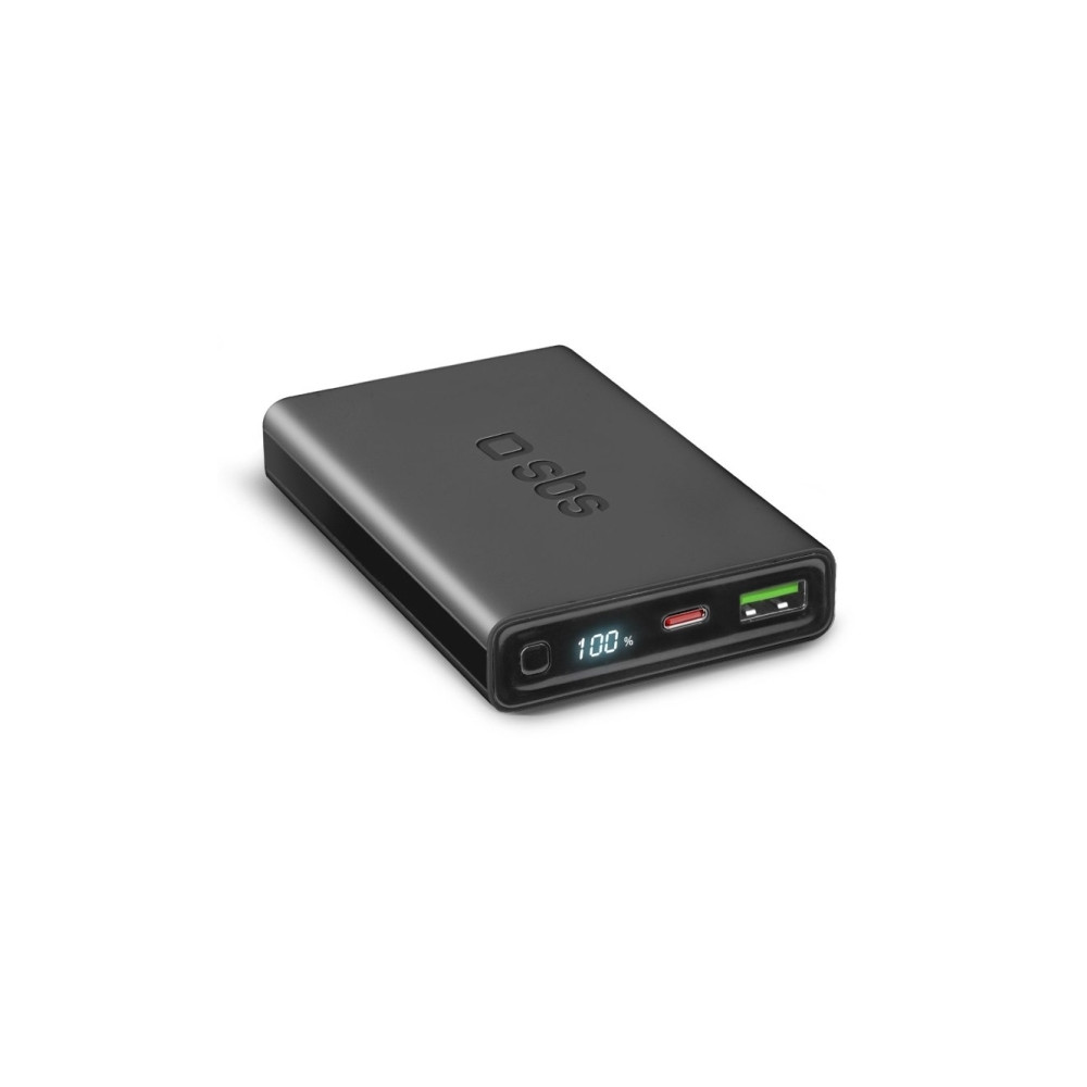 Produktbild för SBS TEBB10000LCDEVOPD20K, 10000 mAh, Litium Polymer (LiPo),...