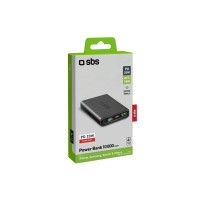 Produktbild för SBS TEBB10000LCDEVOPD20K, 10000 mAh, Litium Polymer (LiPo),...