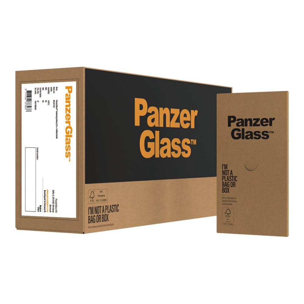 Produktbild för PanzerGlass - skärmskydd för mobiltelefon - ultrabred passning