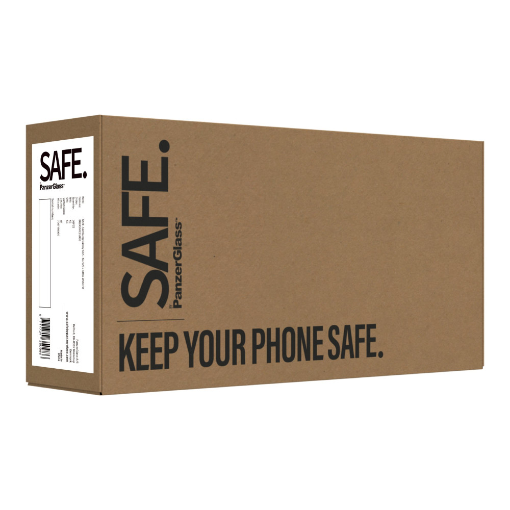 Produktbild för SAFE. by PanzerGlass - skärmskydd för mobiltelefon - ultrabred passning