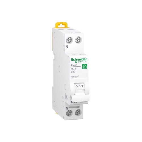 SCHNEIDER ELECTRIC SCHNEIDER ELECTRIC Resi9 XP MCB/automatsikring 1PN C-karakte...