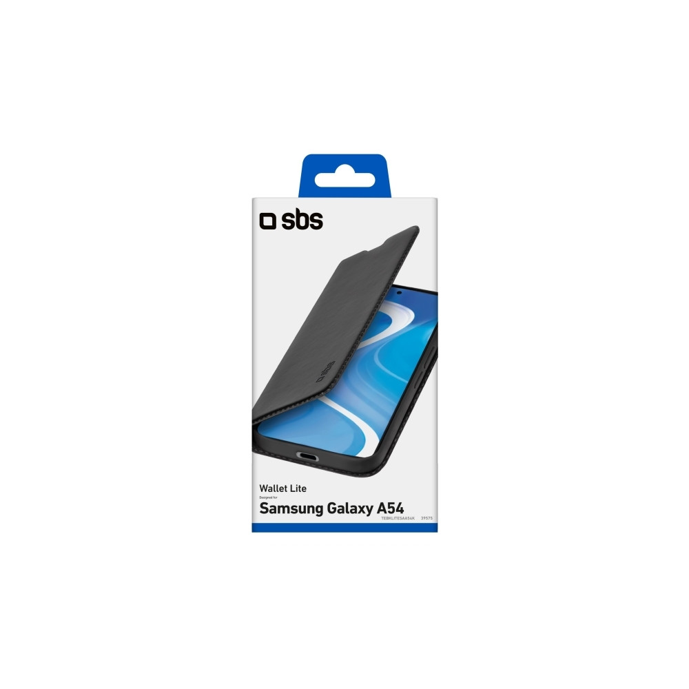 Produktbild för SBS TEBKLITESAA54K, Plånbok, Samsung, Galaxy A54, 16,8 cm (6...
