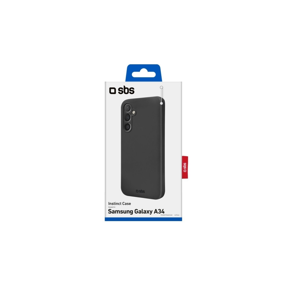 Produktbild för SBS TEINSTSAA34K, Omslag, Samsung, Galaxy A34, 16,8 cm (6.6"...
