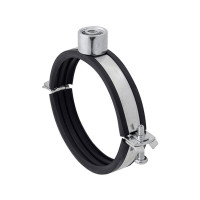 Produktbild för Fischer 500709, Rörklammer, Svart, Stål, 108