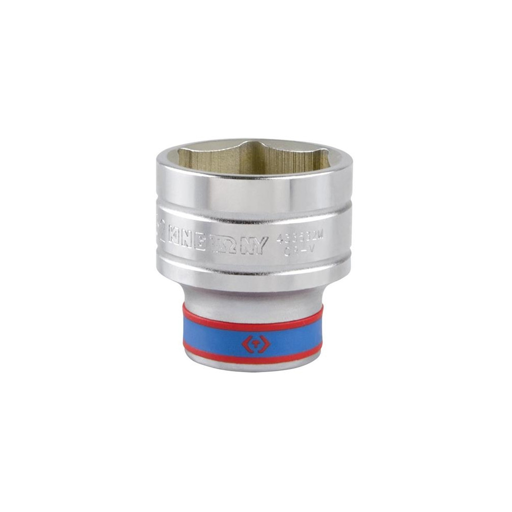 Produktbild för King Tony 4335MR, Uttag, 1/2", Metrisk, 1 huvuden, 13 mm, Kr...