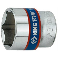 Produktbild för King Tony 3335M, Uttag, 3/8", Metrisk, 1 huvuden, 17 mm, Kro...