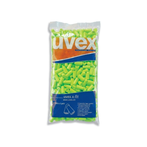 Uvex Uvex 2112003, Engångsöronproppar, I öra, Grön, Trådlös, 37 d...