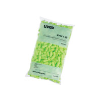 Produktbild för Uvex 2112003, Engångsöronproppar, I öra, Grön, Trådlös, 37 d...