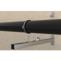 Produktbild för Fischer 77363, 600 mm, Konsolarm, Stål, 1 styck, DIN EN 1002...