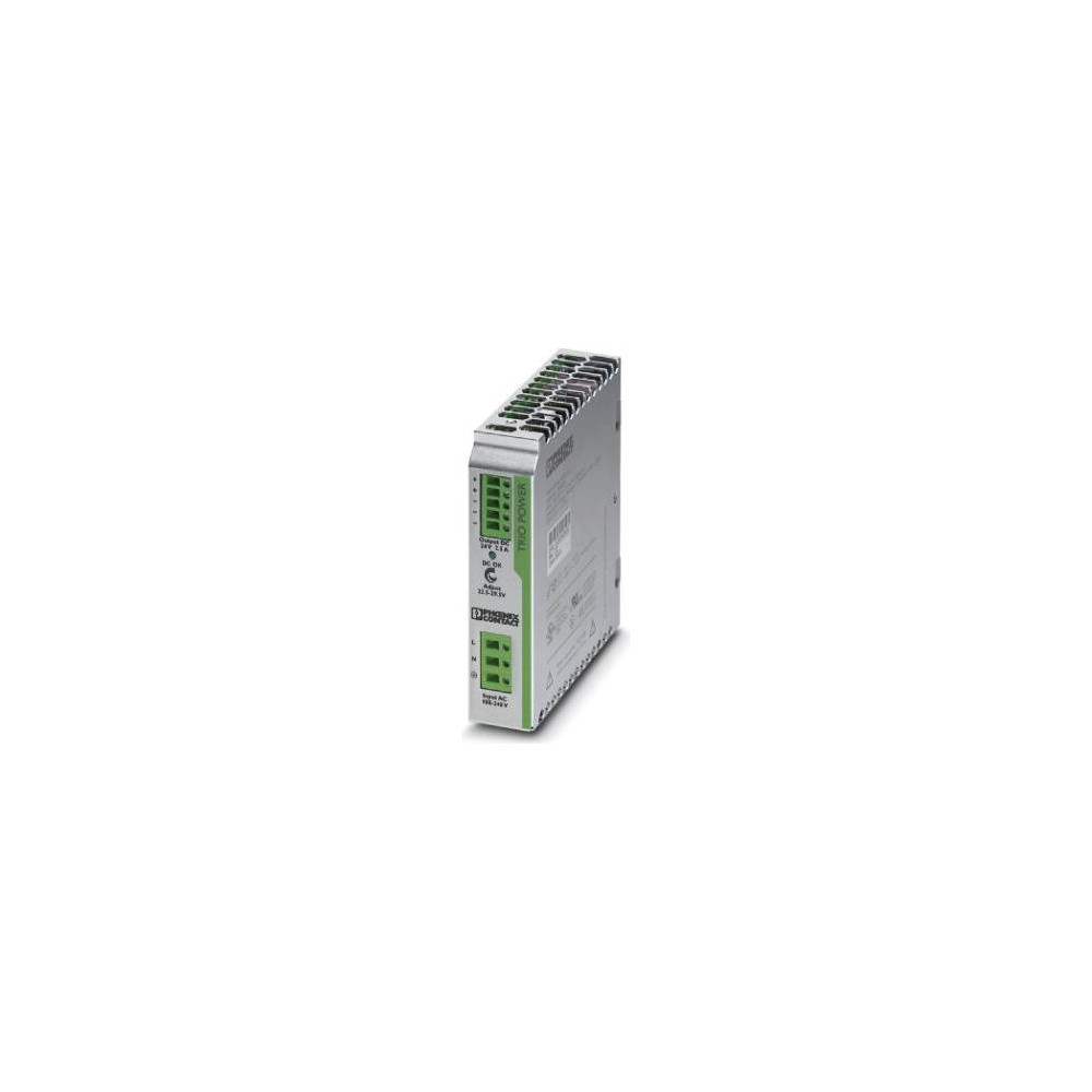 Produktbild för Phoenix TRIO-PS/1AC/24DC/2.5, 11 W, 0.95 A, 85%, 500000 h, R...