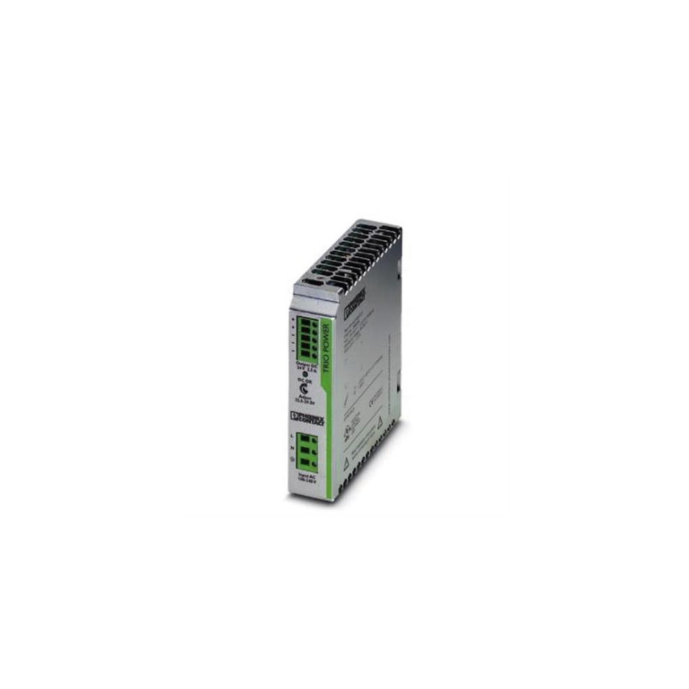 Produktbild för Phoenix TRIO-PS/1AC/24DC/2.5, 11 W, 0.95 A, 85%, 500000 h, R...