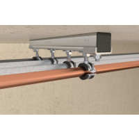 Produktbild för Fischer 500708, Rörklammer, Stål, 100