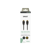 Produktbild för Sinox SOV03061, 1 m, HDMI Typ A (standard), HDMI Typ A (stan...