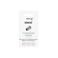 Produktbild för Sinox SOV01553, F-typ, A, Rostfritt stål, Metall, 6,8 mm, 2...