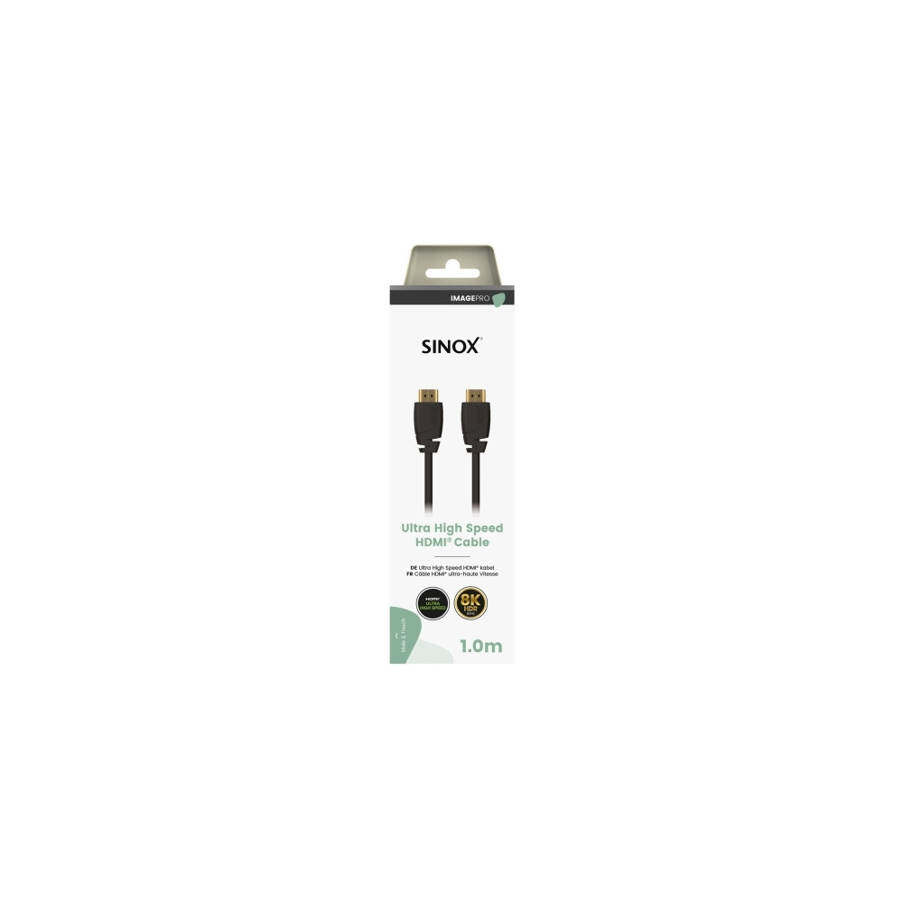 Produktbild för Sinox SXV03071, 1 m, HDMI Typ A (standard), HDMI Typ A (stan...