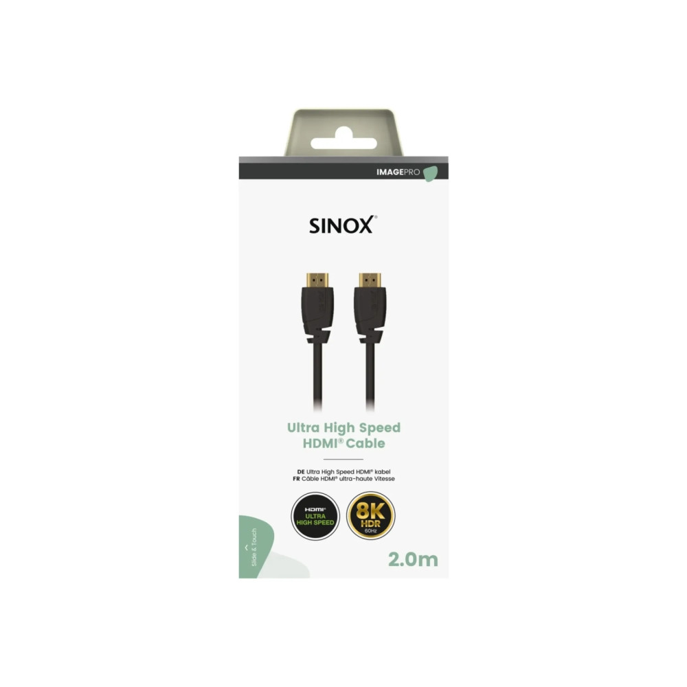 Produktbild för Sinox SXV03072, 2 m, HDMI Typ A (standard), HDMI Typ A (stan...