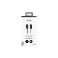 Produktbild för Sinox SXV03072, 2 m, HDMI Typ A (standard), HDMI Typ A (stan...