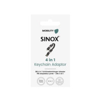 Produktbild för Sinox SOE04970, USB A/USB C, USB C/Micro USB-A/Lightning, US...