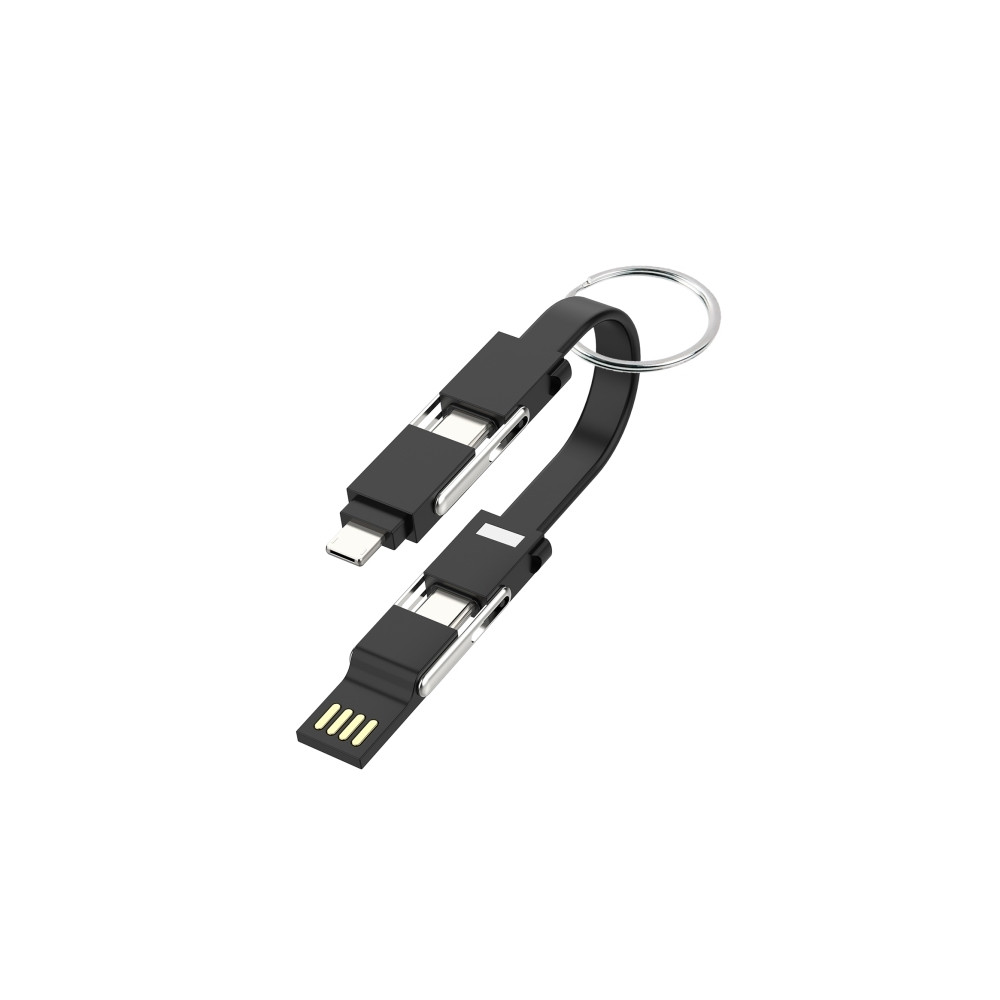 Produktbild för Sinox SOE04970, USB A/USB C, USB C/Micro USB-A/Lightning, US...