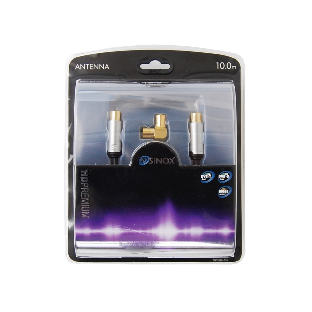 Produktbild för Sinox HD Premium antennkabel - 5 m