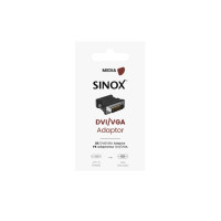 Produktbild för Sinox SOC04017, DVI-A, VGA (D-Sub), Hankontakt, Honkontakt,...