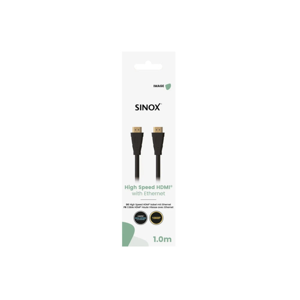 Produktbild för Sinox SOE03051, 1 m, HDMI Typ A (standard), HDMI Typ A (stan...