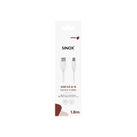 Produktbild för Sinox SOE04102, 1,8 m, USB A, USB B, USB 2.0, 0,48 Gbit/s, V...