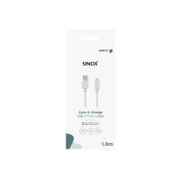 Produktbild för Sinox - USB typ C-kabel - USB-C till USB - 1 m