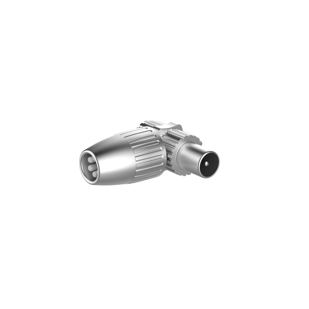 Produktbild för Sinox SOV01512, Hankoppling, 90°, Silver, Metall, Upphängbar...