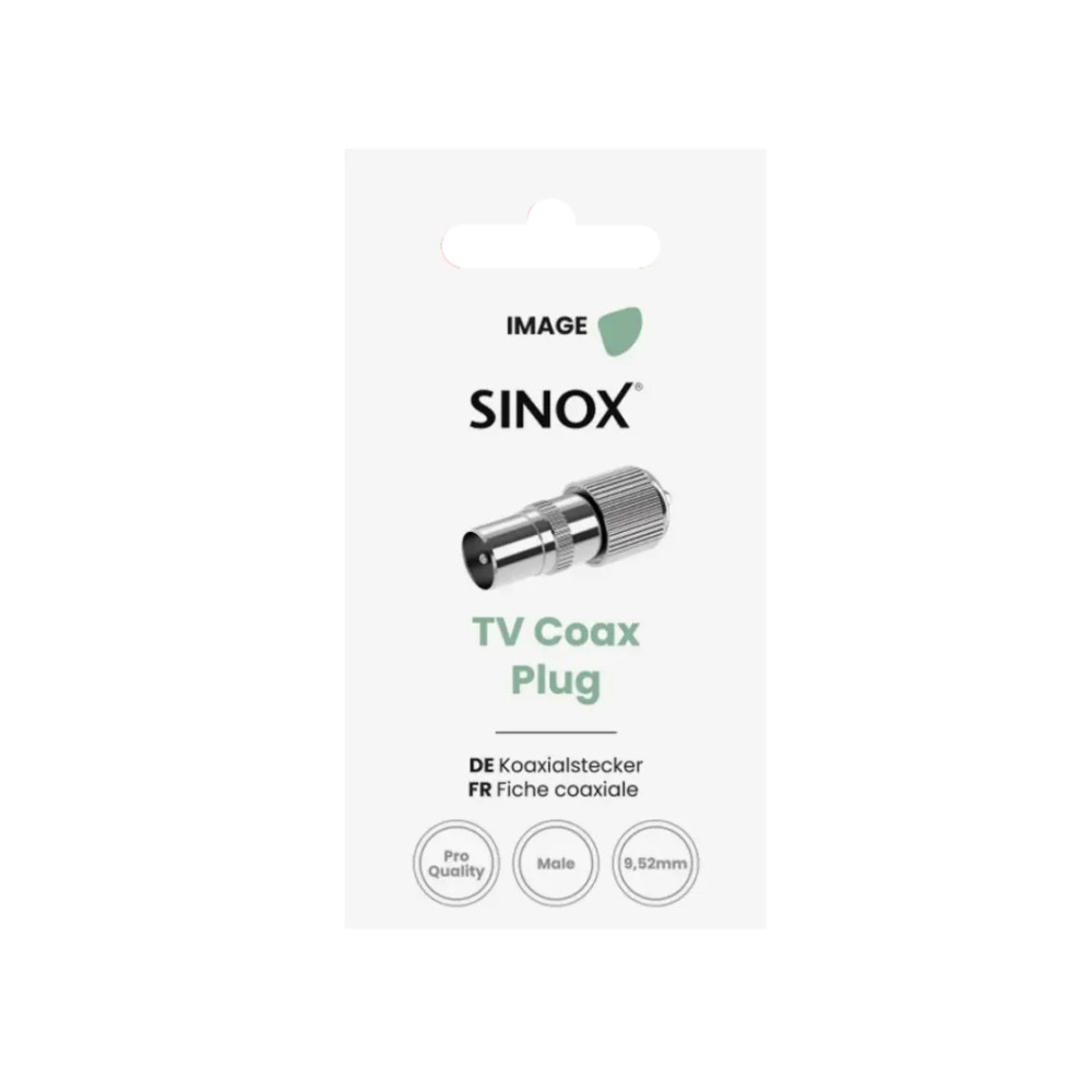 Produktbild för Sinox SOV01516, Hankoppling, Rostfritt stål, Metall, Upphäng...