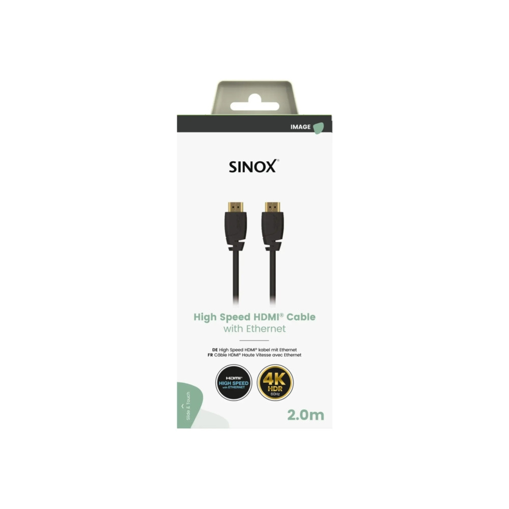 Produktbild för Sinox SOV03062, 2 m, HDMI Typ A (standard), HDMI Typ A (stan...