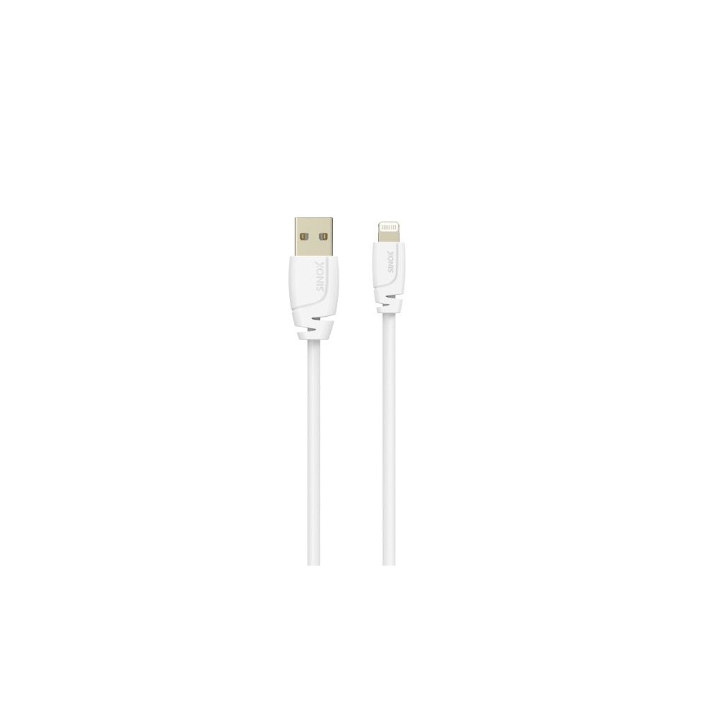 Produktbild för Sinox SXI02520MFI, 0,2 m, Lightning, USB A, Hankontakt, Hank...