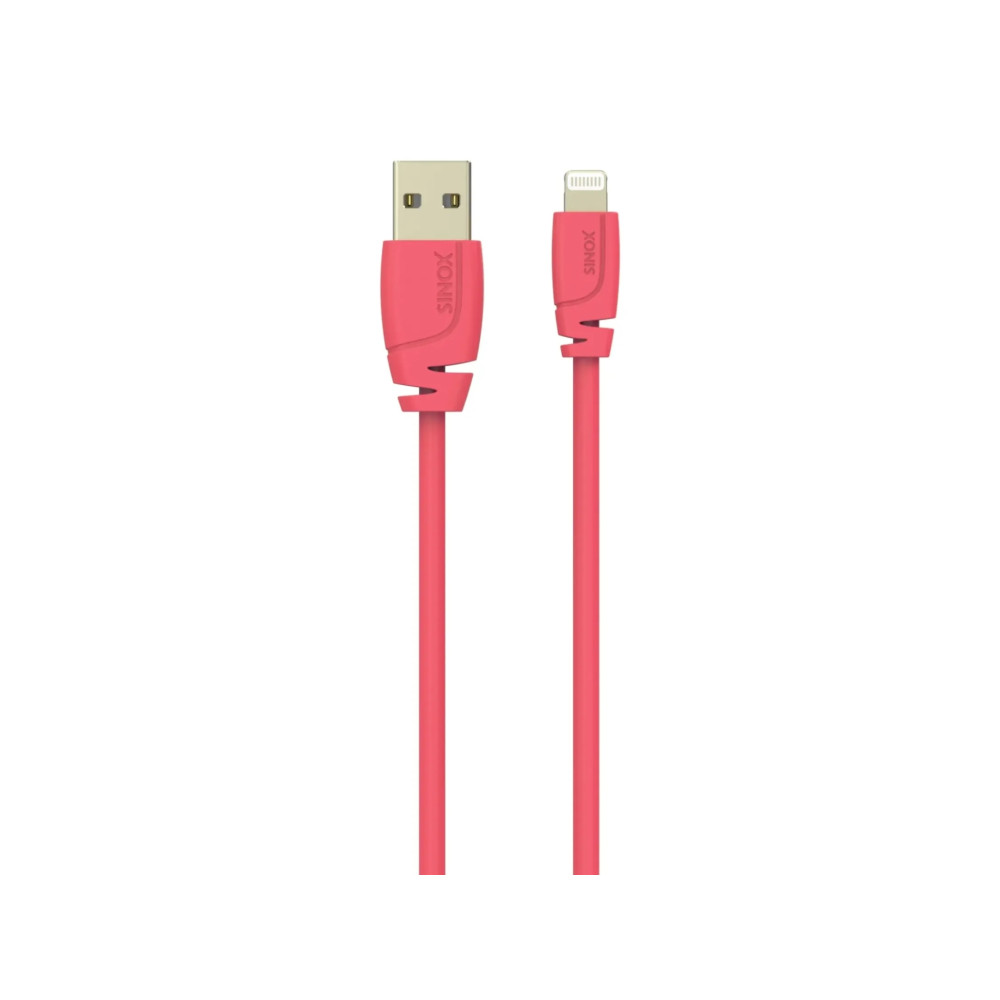 Produktbild för Sinox SXI02702MFI, 2 m, Lightning, USB A, Hankontakt, Hankon...