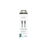 Produktbild för Sinox SXI07661, 1 m, USB C, USB C, USB4 Gen 2x2, 40 Gbit/s,...