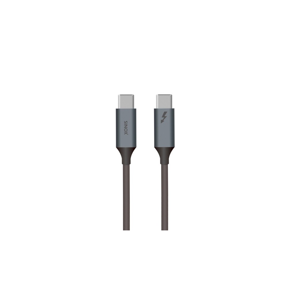Produktbild för Sinox SXI07661, 1 m, USB C, USB C, USB4 Gen 2x2, 40 Gbit/s,...