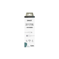 Produktbild för Sinox SXI05161, 1 m, USB C, USB A, USB 3.2 Gen 1 (3.1 Gen 1)...