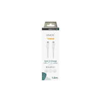 Produktbild för Sinox SXI06461, 1 m, USB C, USB C, USB 3.2 Gen 2 (3.1 Gen 2)...