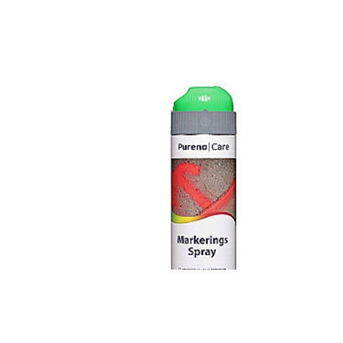 Pureno A/S Markeringsspray Pureno Grön 500 ml 360 grader för metall/trä...