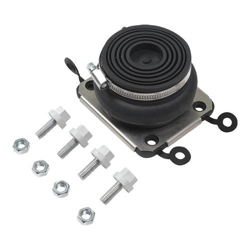 ENSTO Väggskåp Ensto kabelmembran 1 x Ø27–66 mm utan fläns IP65 me...