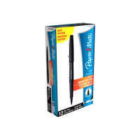 Produktbild för Paper Mate FLAIR ORIGINAL - fiberspetspenna - svart (paket om 12)